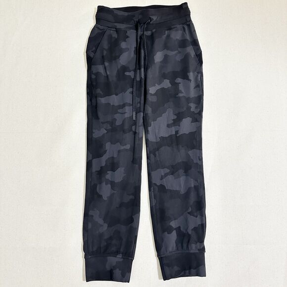 Lululemon Ready to Rulu Jogger Crop Sz 2 Pants Heritage 365 Camo Deep Coal Multi - Picture 3 of 13